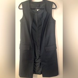 Layering long vest